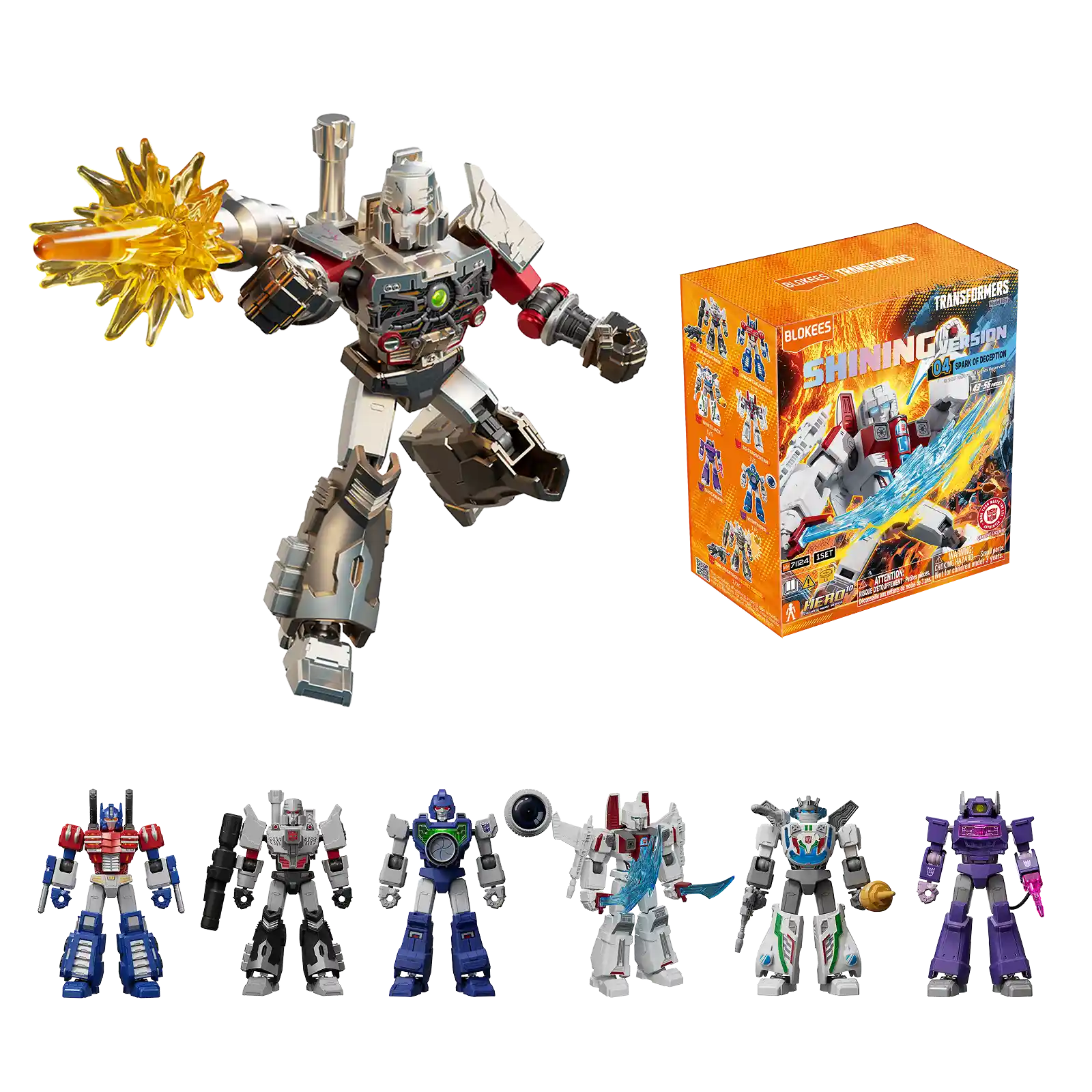 Blokees Transformers Shining Version 04 Spark of Deception