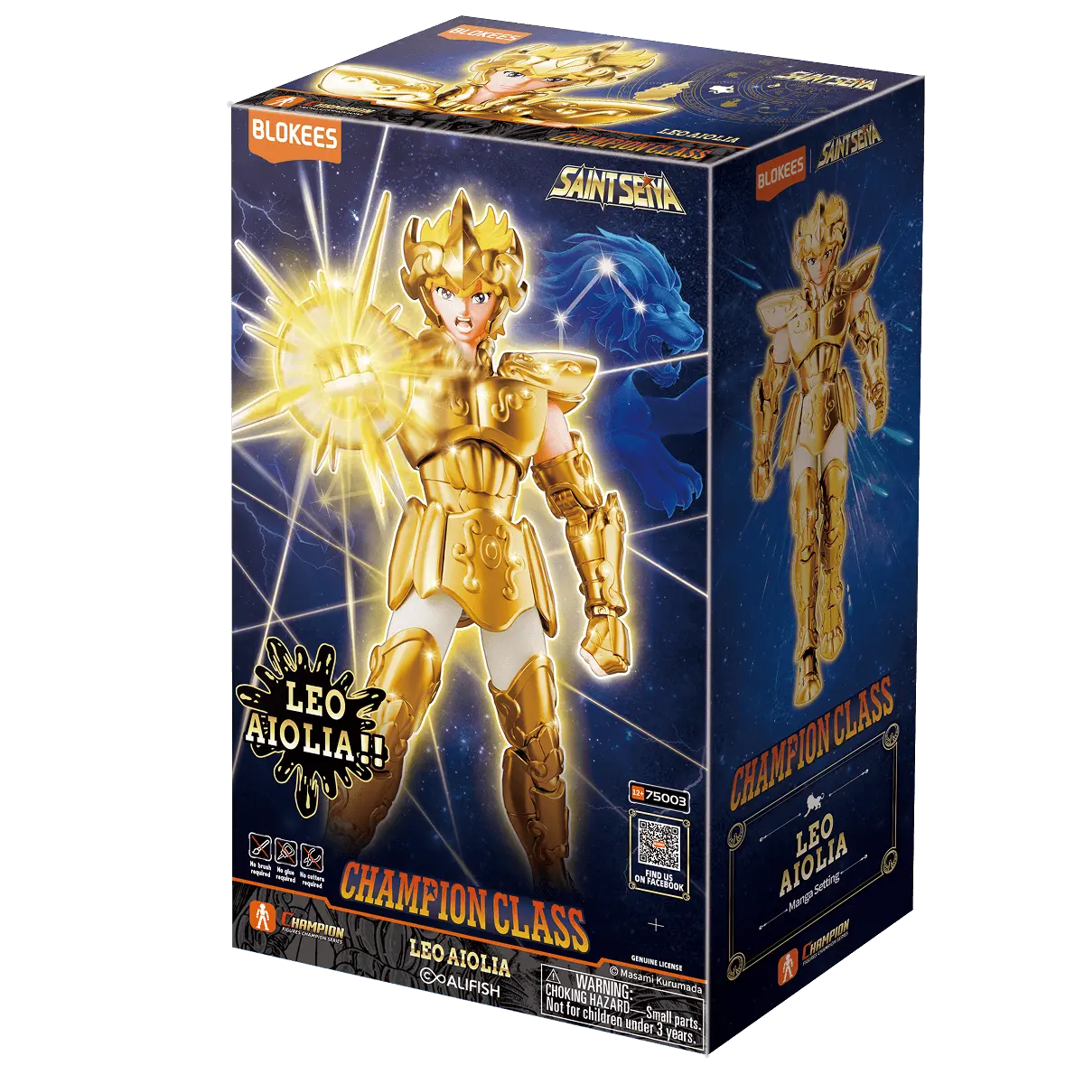 Saint Seiya Champion Class 02 Leo Aiolia | Blokees