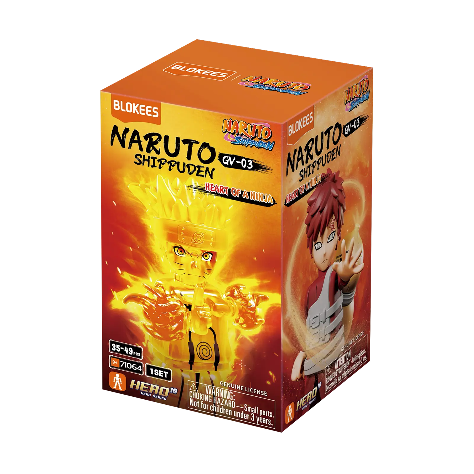 Naruto Shippuden GV03 Heart of a Ninja | Blokees